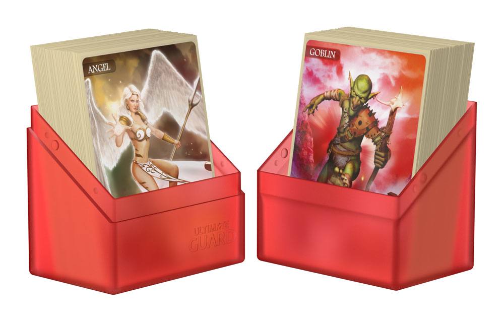 Ultimate Guard Boulder Deck Case 60+ taille standard Ruby