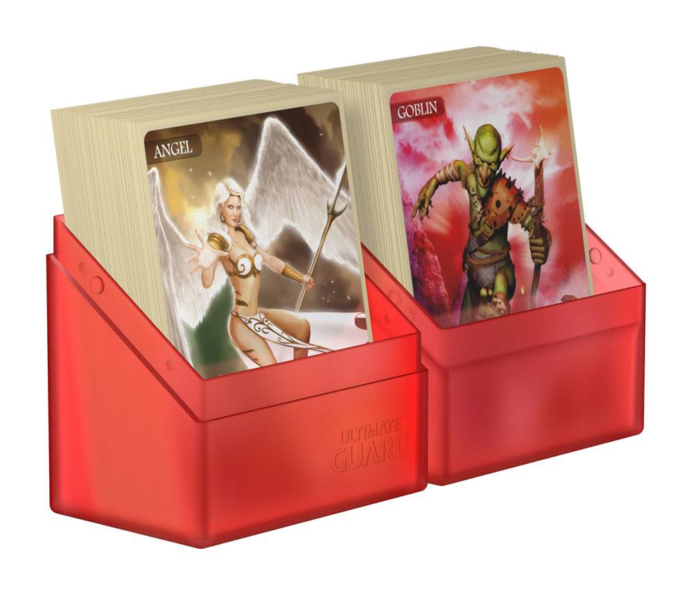 Ultimate Guard Boulder Deck Case 60+ taille standard Ruby