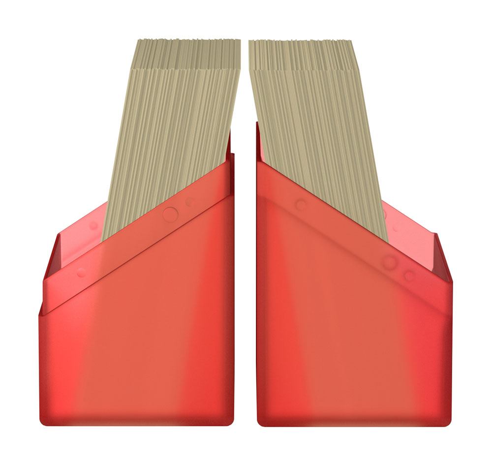 Ultimate Guard Boulder Deck Case 60+ taille standard Ruby
