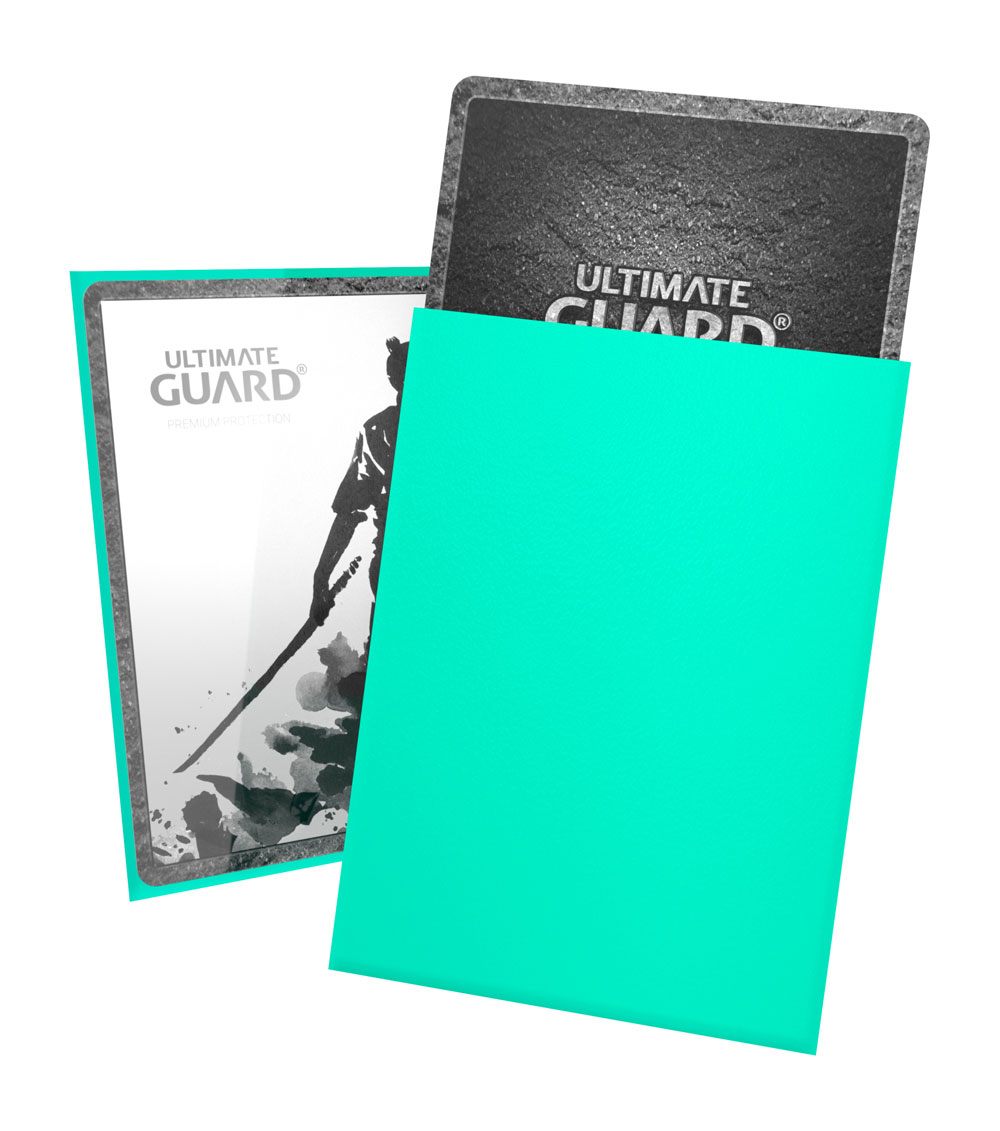 Ultimate Guard 100 pochettes Katana Sleeves taille standard Turquoise