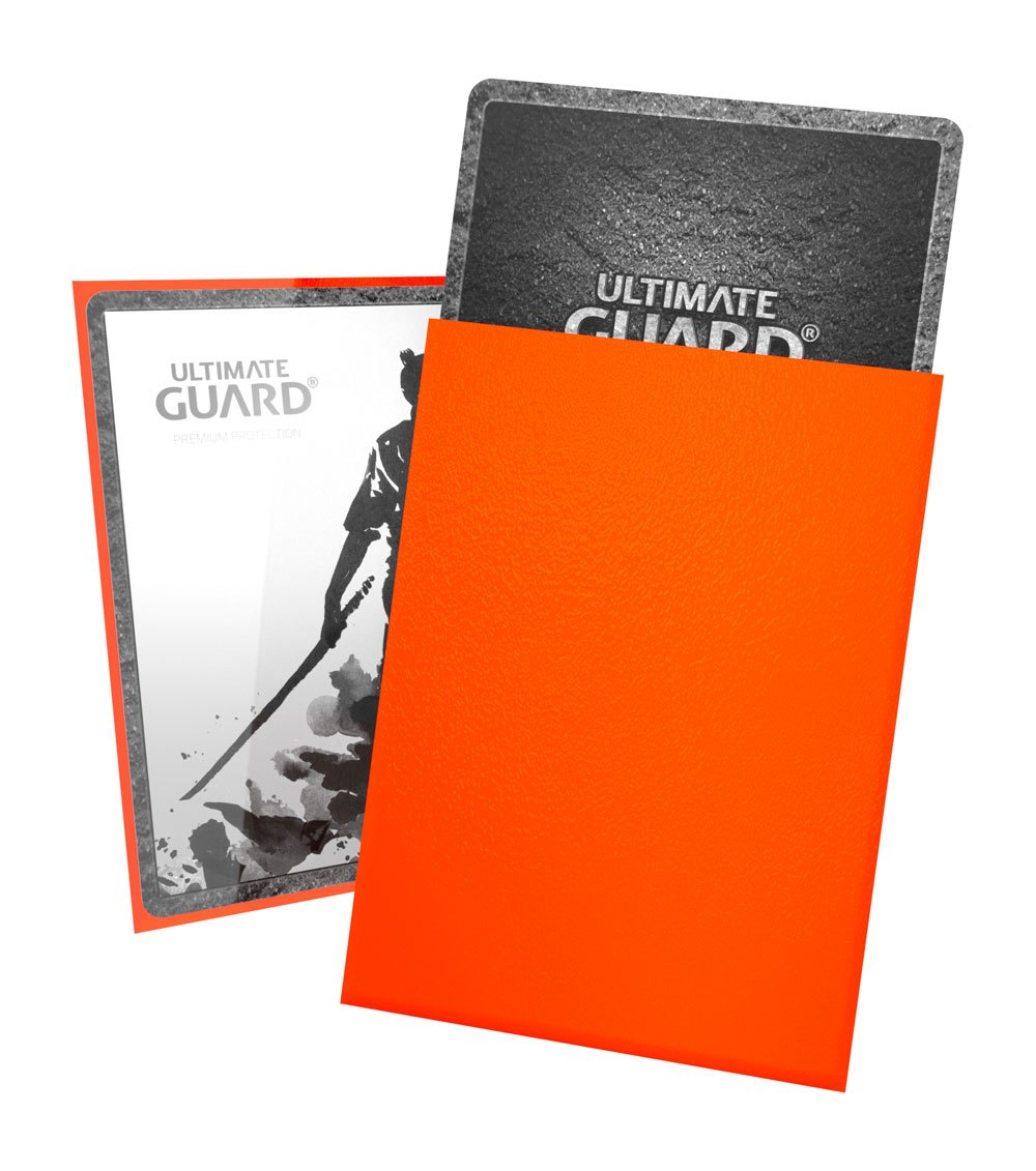 Ultimate Guard 100 pochettes Katana Sleeves taille standard Orange