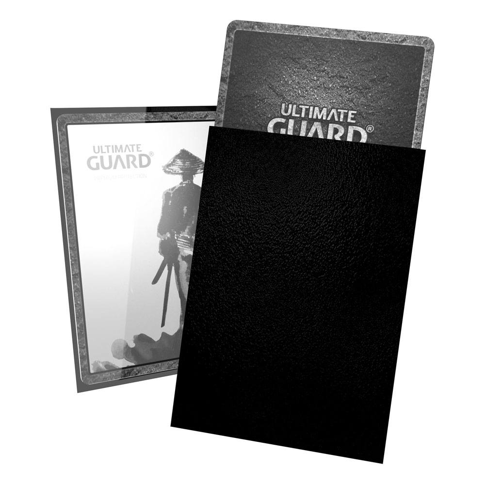 Ultimate Guard 60 pochettes Katana Sleeves format japonais Noir
