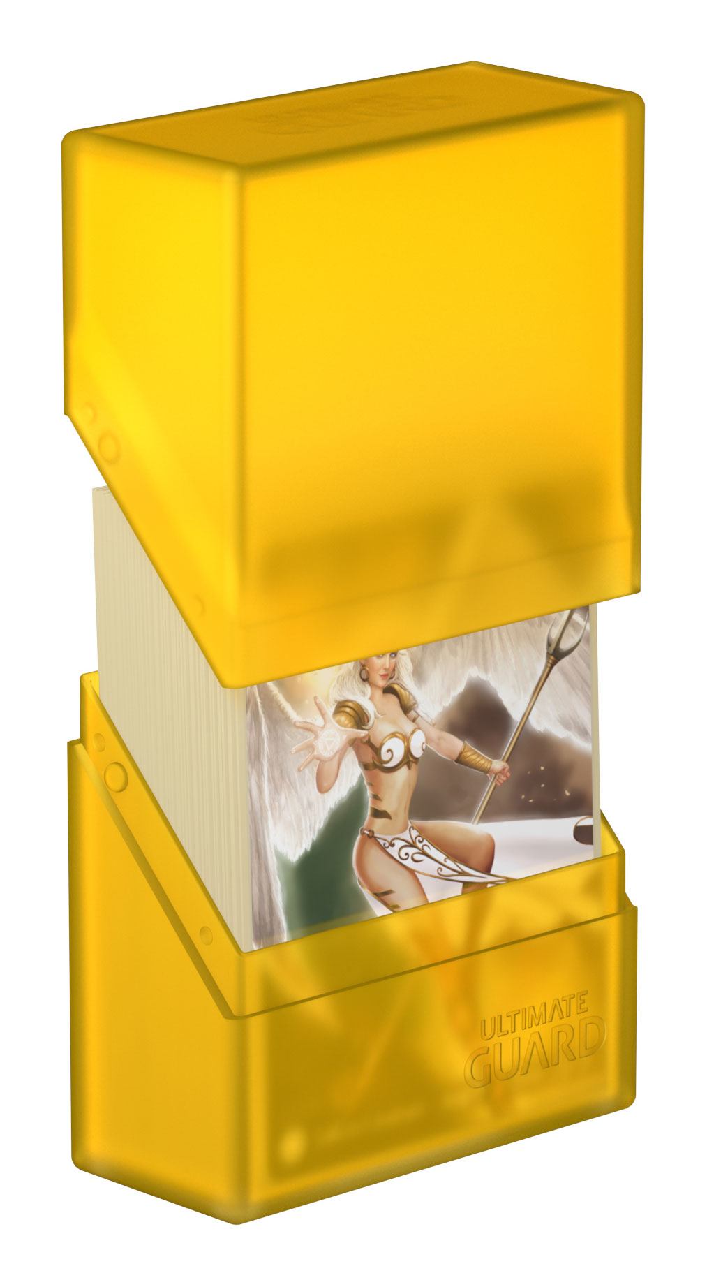 Ultimate Guard Boulder Deck Case 40+ taille standard Amber