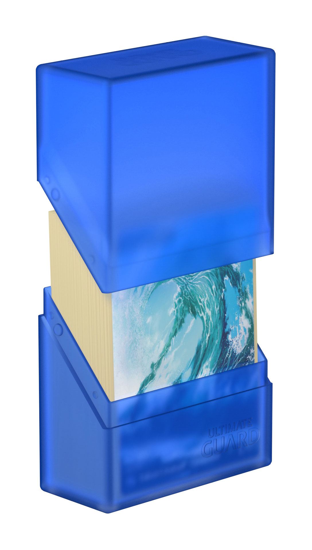 Ultimate Guard Boulder Deck Case 40+ taille standard Sapphire