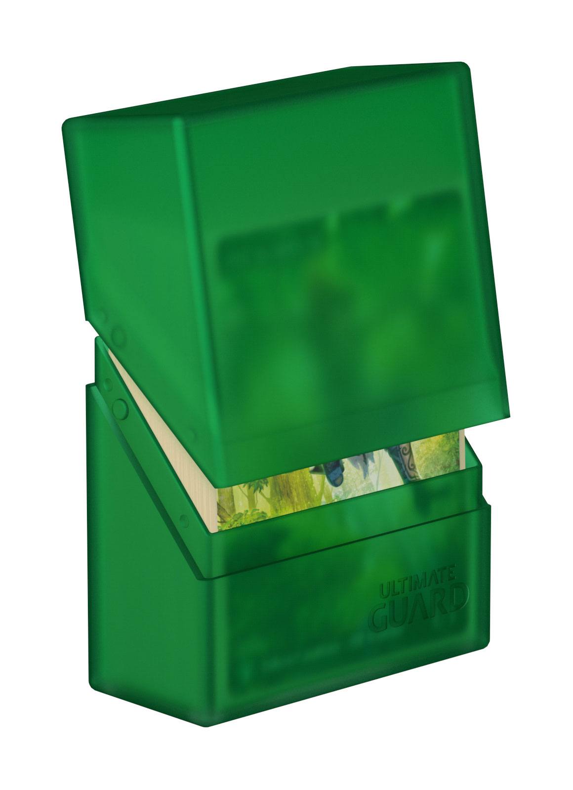 Ultimate Guard Boulder Deck Case 40+ taille standard Emerald