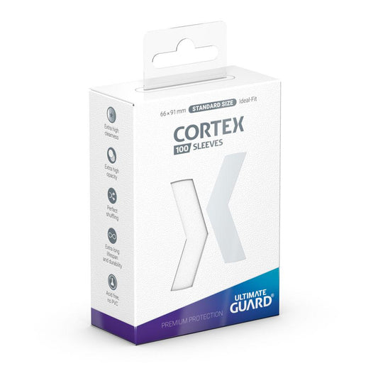 Ultimate Guard 100 pochettes Cortex Sleeves taille standard Blanc