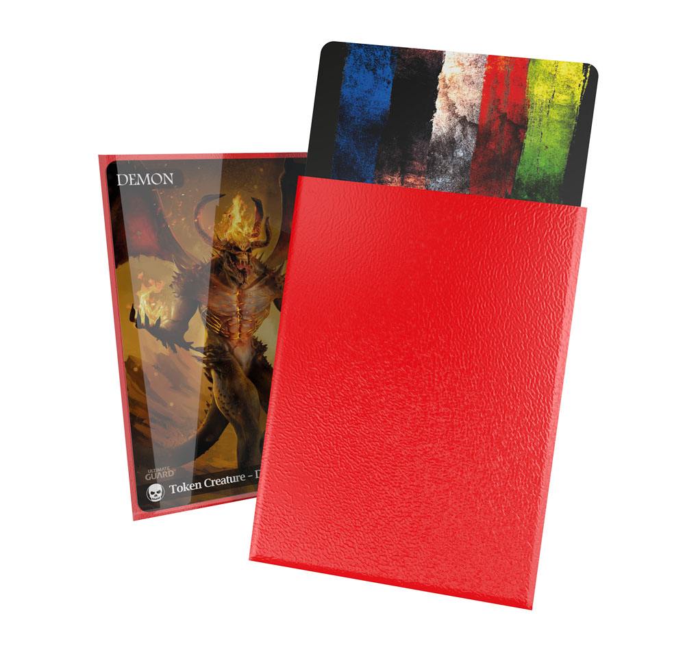 Ultimate Guard 100 pochettes Cortex Sleeves taille standard Rouge