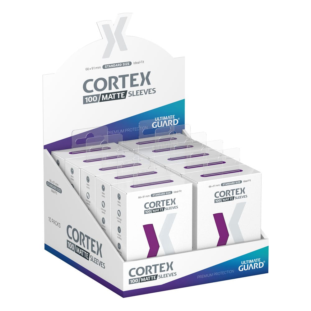 Ultimate Guard 100 pochettes Cortex Sleeves taille standard Violet Mat