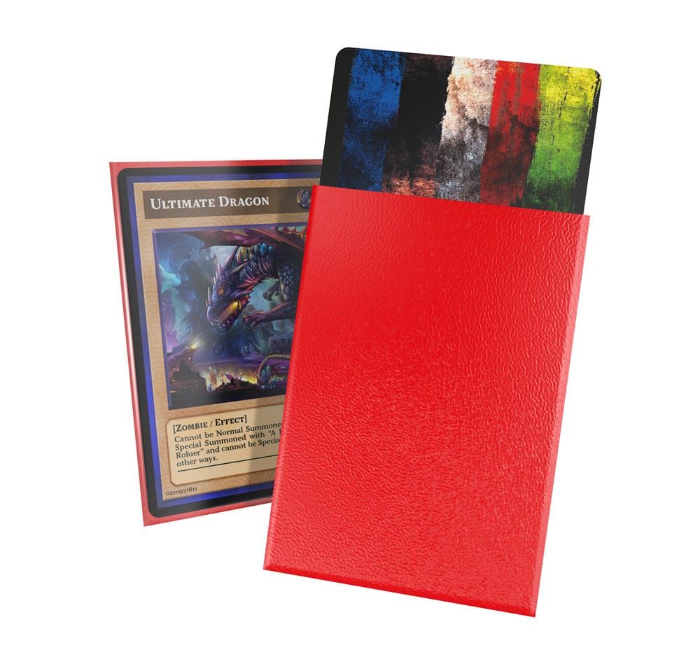 Ultimate Guard 60 pochettes Cortex Sleeves format japonais Rouge Mat