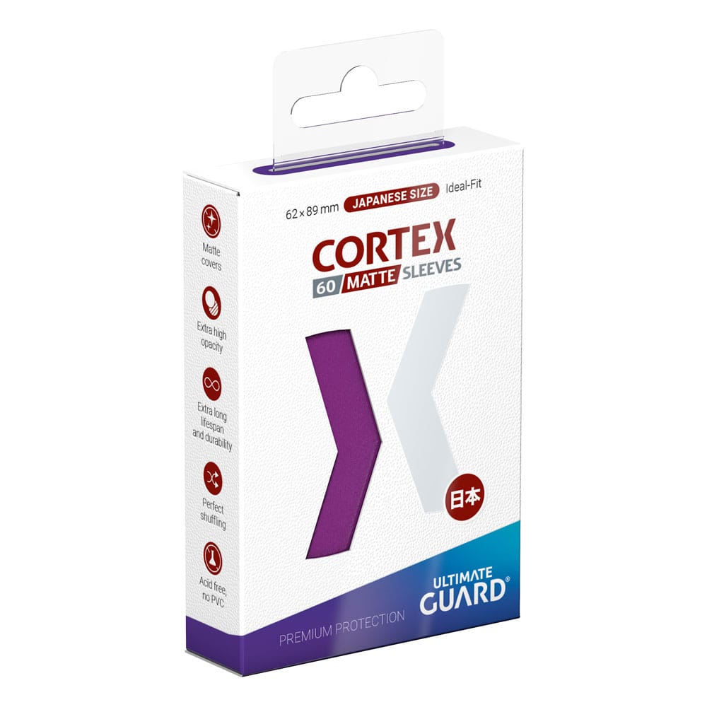 Ultimate Guard 60 pochettes Cortex Sleeves Japanese Size Matte Violet