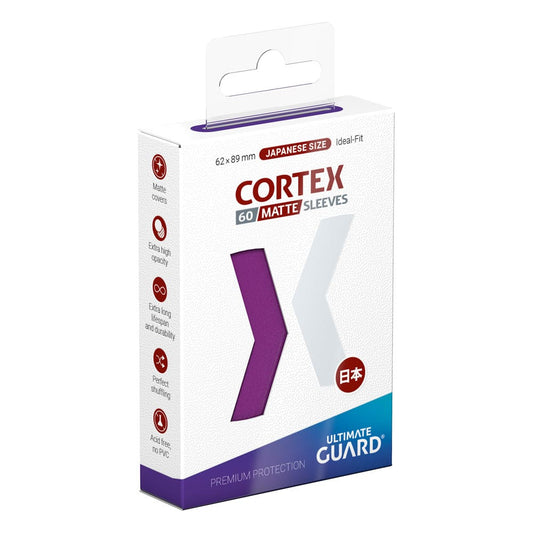 Ultimate Guard 60 pochettes Cortex Sleeves Japanese Size Matte Violet