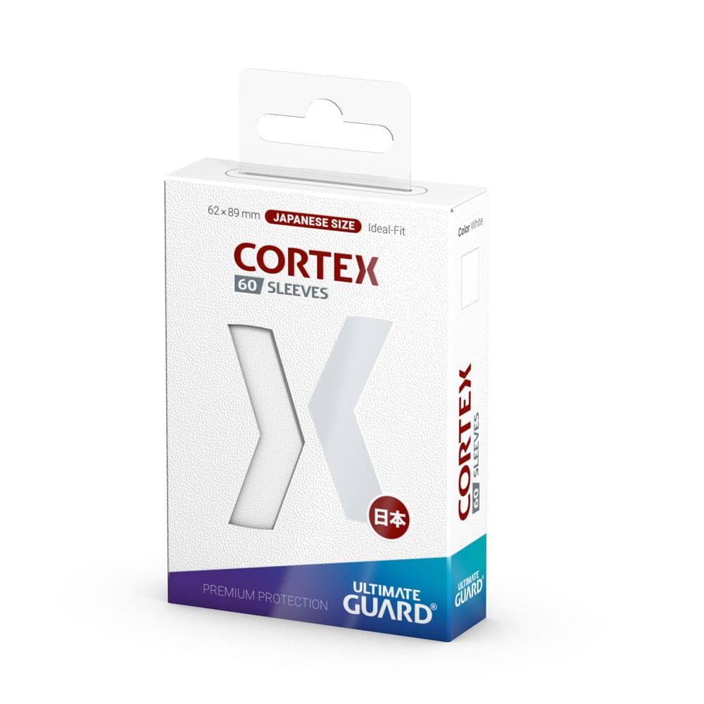 Ultimate Guard 60 pochettes Cortex Sleeves format japonais Blanc