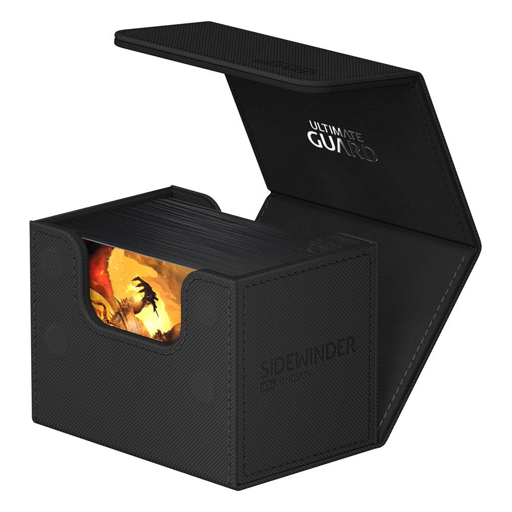 Ultimate Guard Sidewinder 80+ XenoSkin Monocolor Noir