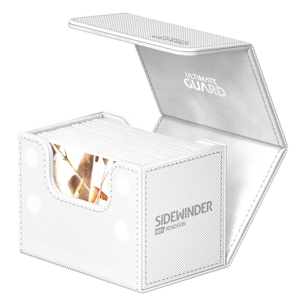 Ultimate Guard Sidewinder 80+ XenoSkin Monocolor Blanc