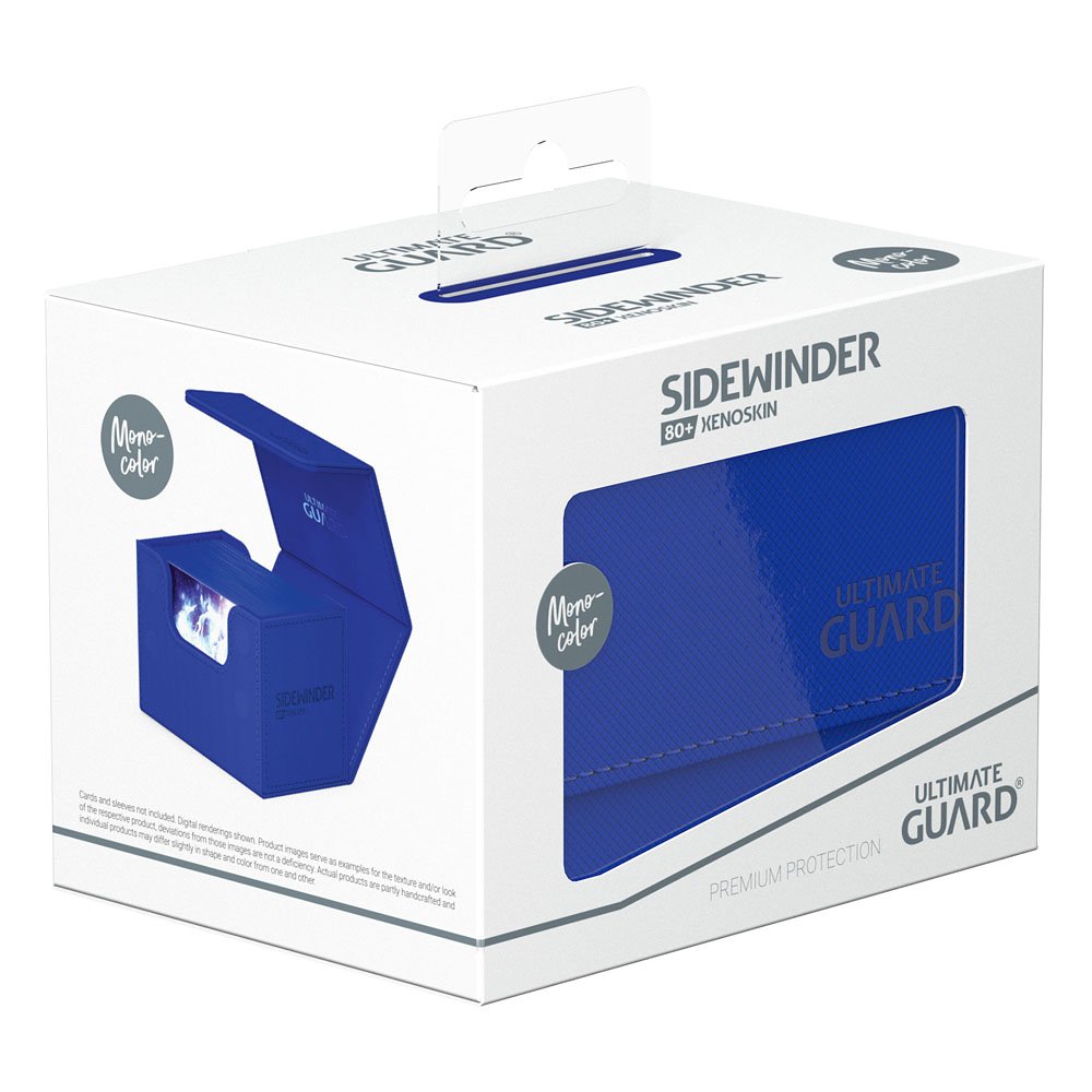 Ultimate Guard Sidewinder 80+ XenoSkin Monocolor Bleu