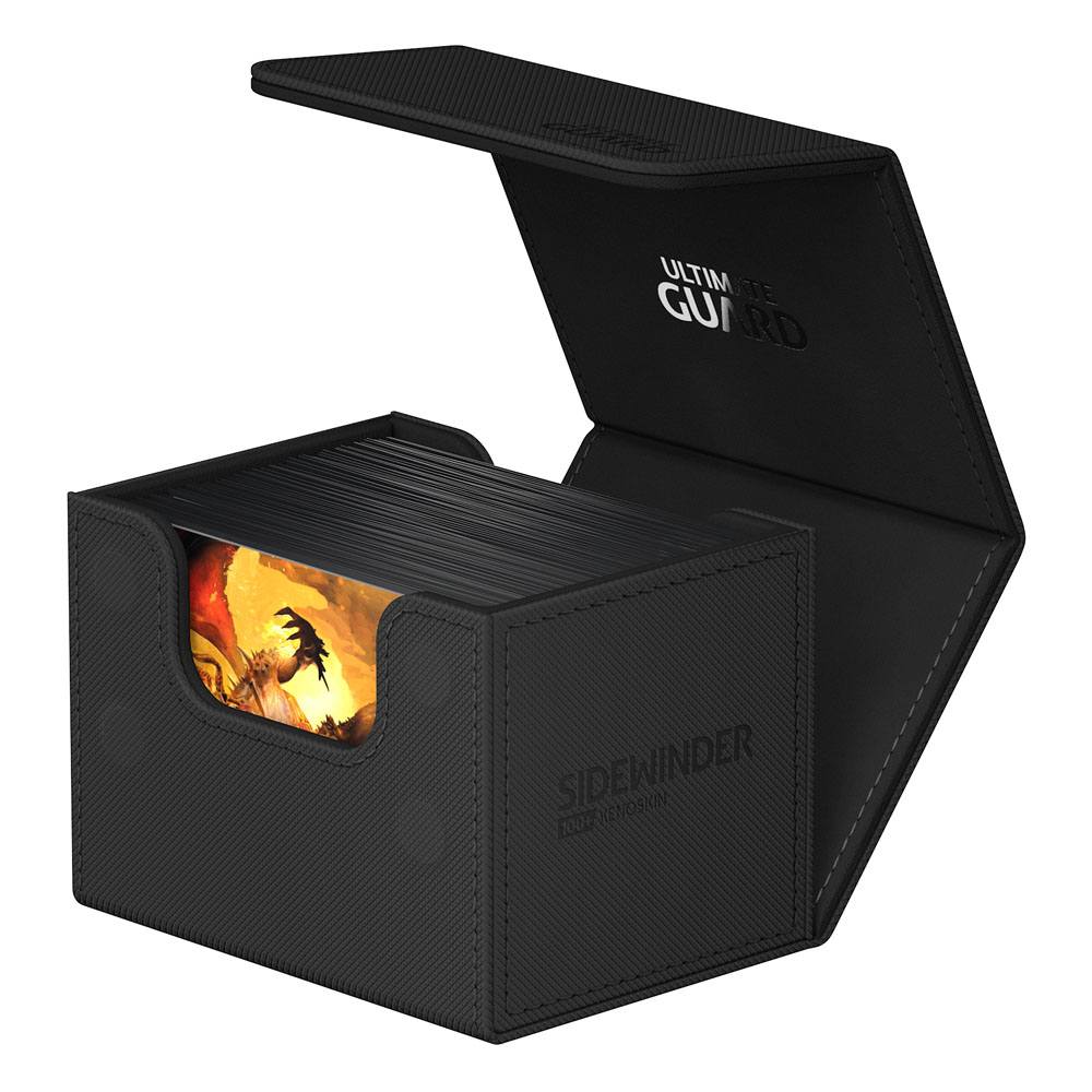Ultimate Guard Sidewinder 100+ XenoSkin Monocolor Noir