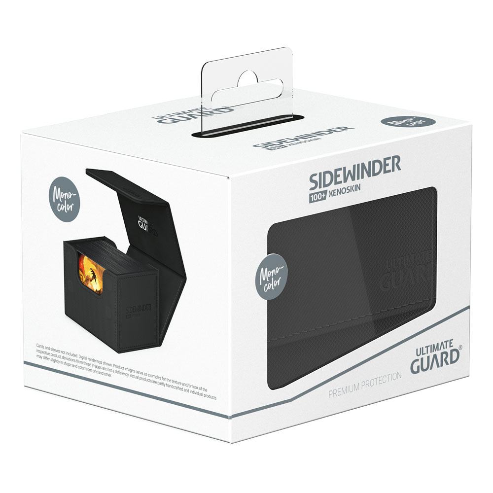 Ultimate Guard Sidewinder 100+ XenoSkin Monocolor Noir