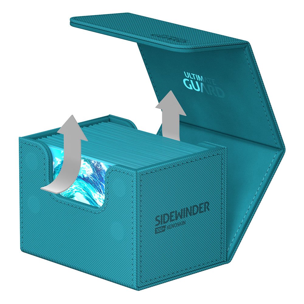 Ultimate Guard Sidewinder 100+ XenoSkin Monocolor Bleu Pétrole