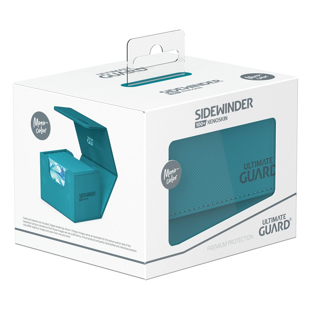 Ultimate Guard Sidewinder 100+ XenoSkin Monocolor Bleu Pétrole