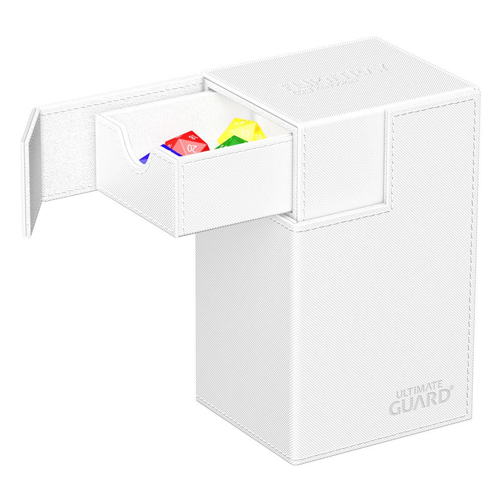 Ultimate Guard Flip`n`Tray 80+ XenoSkin Monocolor Blanc
