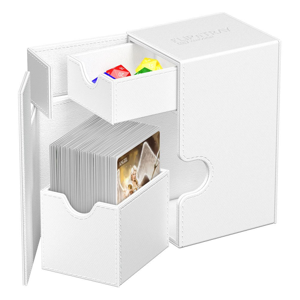 Ultimate Guard Flip`n`Tray 80+ XenoSkin Monocolor Blanc