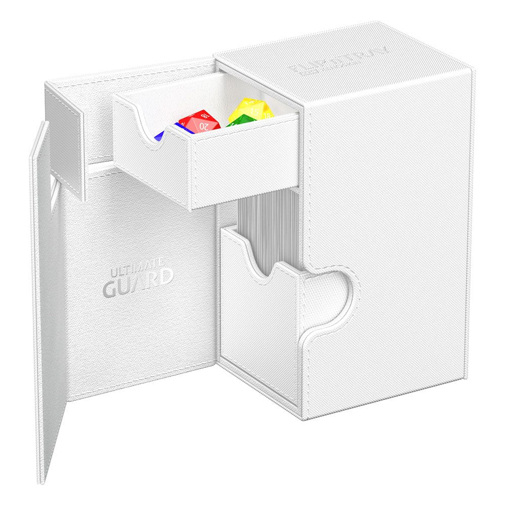 Ultimate Guard Flip`n`Tray 80+ XenoSkin Monocolor Blanc
