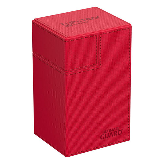 Ultimate Guard Flip`n`Tray 80+ XenoSkin Monocolor Rouge
