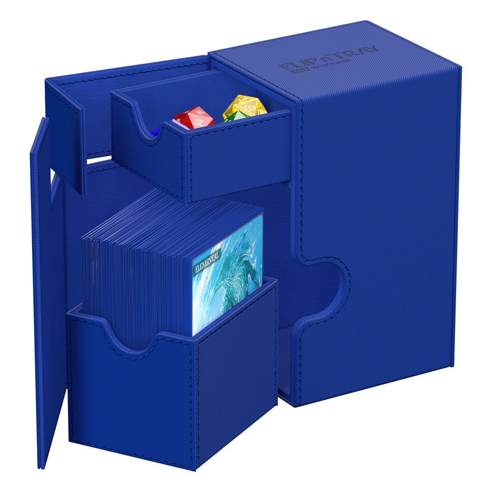 Ultimate Guard Flip`n`Tray 80+ XenoSkin Monocolor Bleu