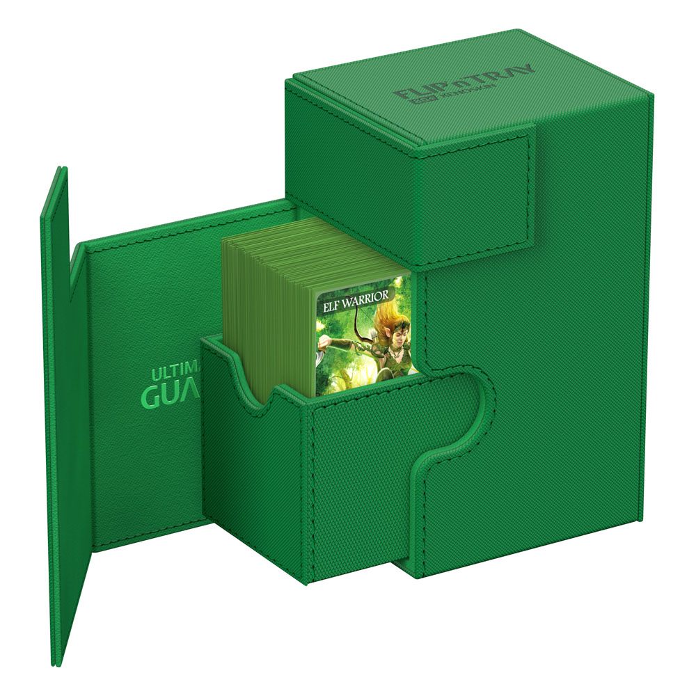 Ultimate Guard Flip`n`Tray 80+ XenoSkin Monocolor Vert
