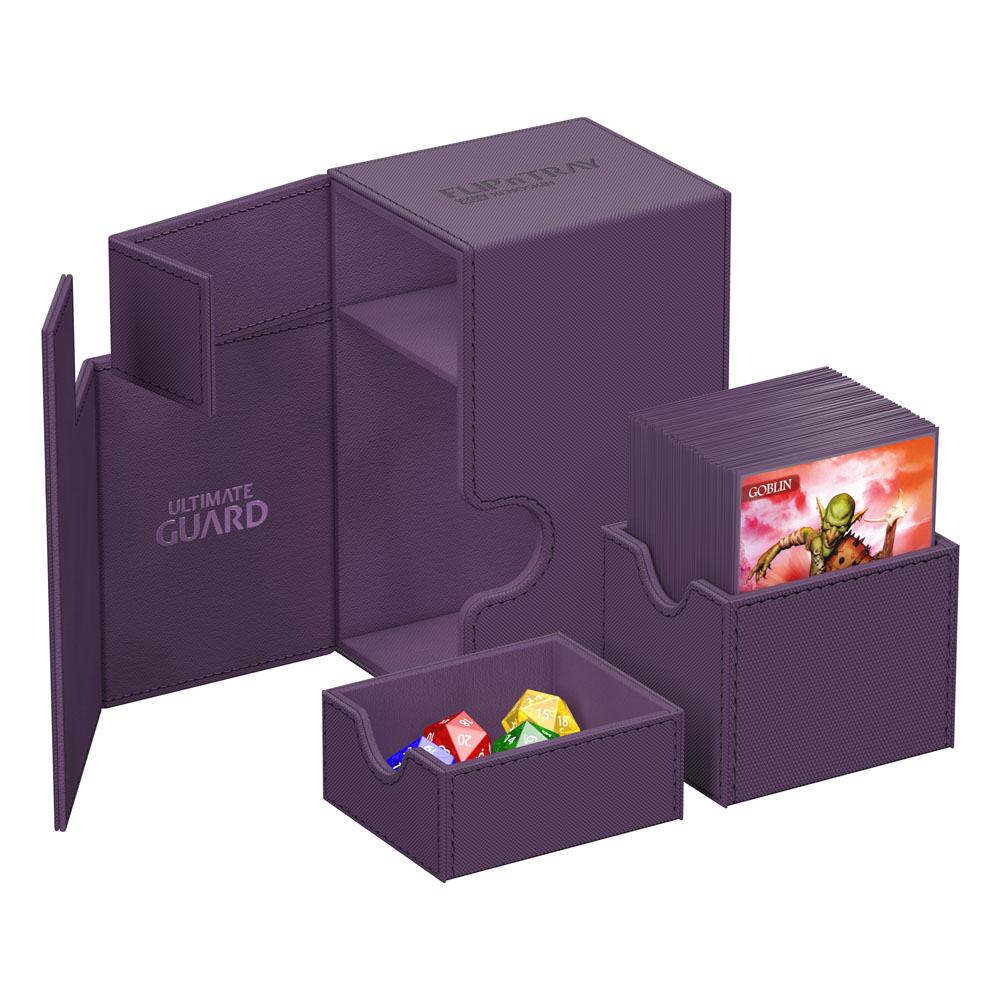Ultimate Guard Flip`n`Tray 80+ XenoSkin Monocolor Violet