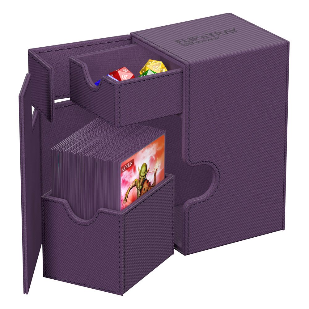 Ultimate Guard Flip`n`Tray 80+ XenoSkin Monocolor Violet