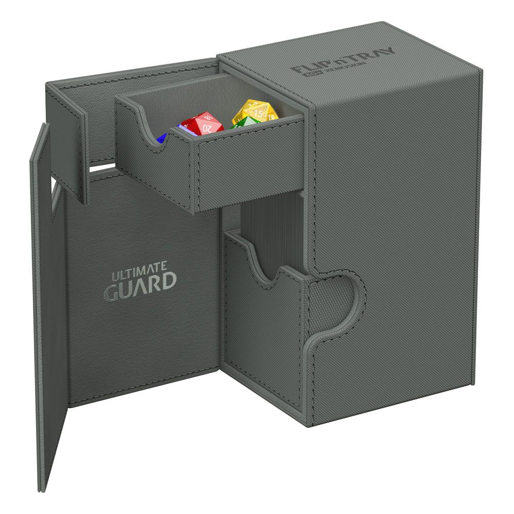 Ultimate Guard Flip`n`Tray 80+ XenoSkin Monocolor Gris