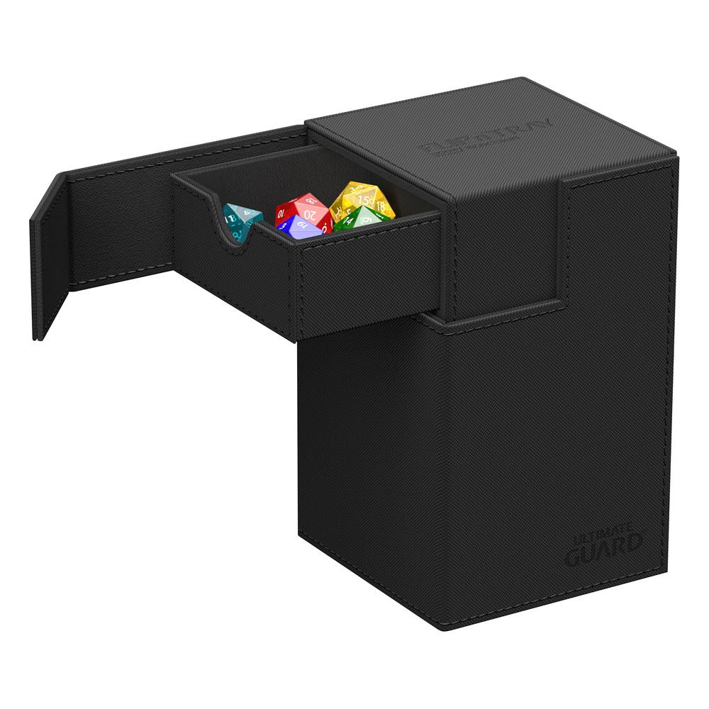 Ultimate Guard Flip`n`Tray 100+ XenoSkin Monocolor Noir