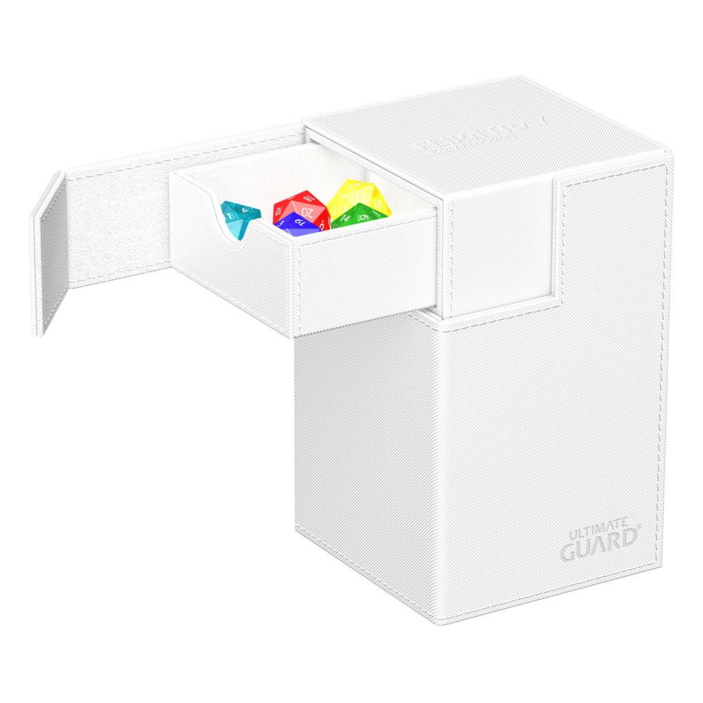 Ultimate Guard Flip`n`Tray 100+ XenoSkin Monocolor Blanc