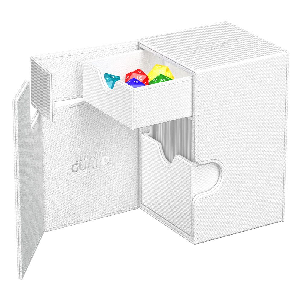 Ultimate Guard Flip`n`Tray 100+ XenoSkin Monocolor Blanc