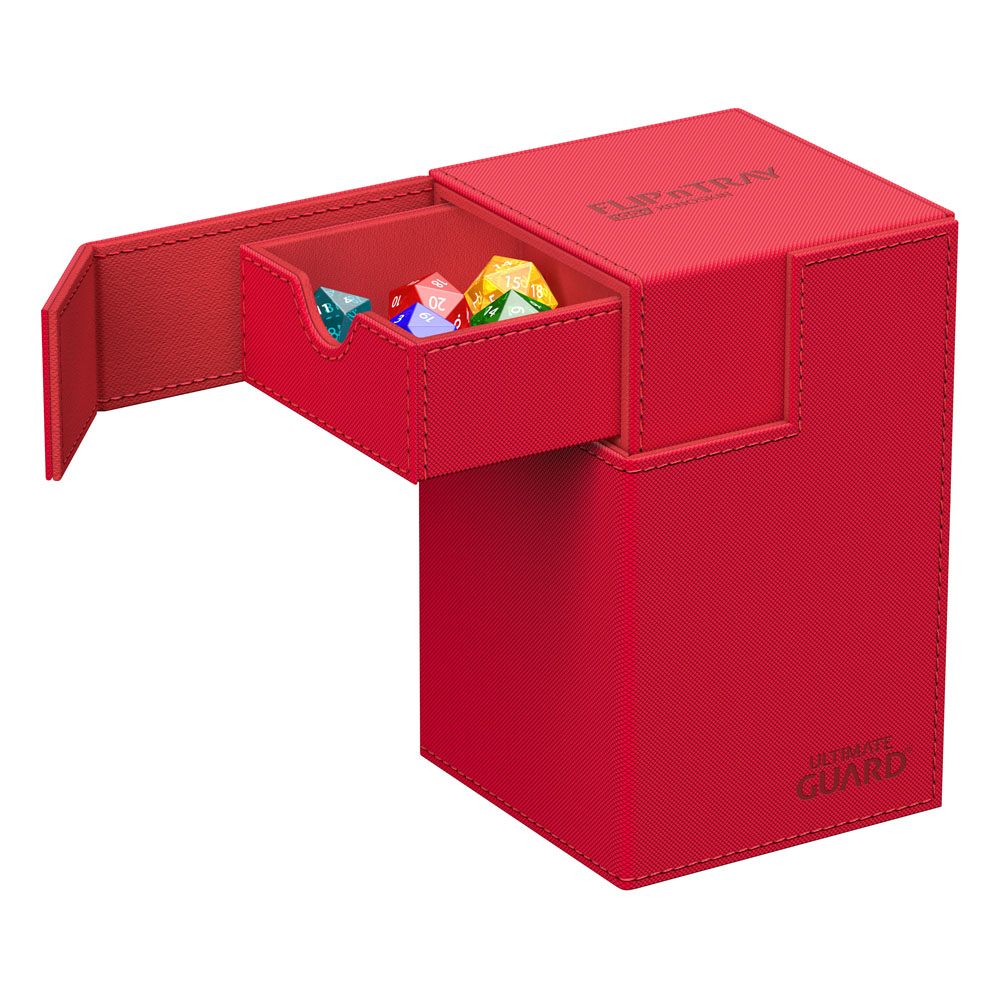 Ultimate Guard Flip`n`Tray 100+ XenoSkin Monocolor Rouge