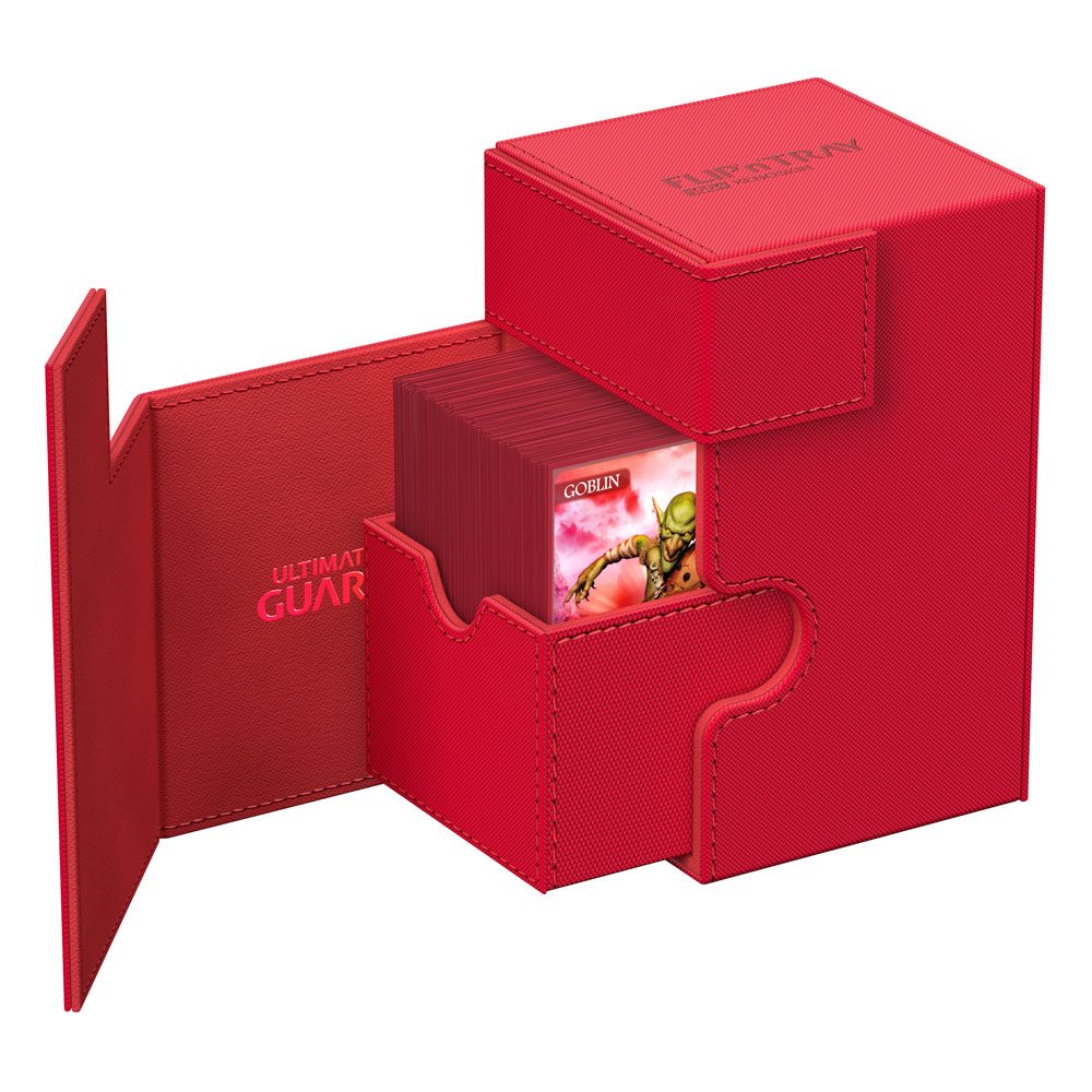 Ultimate Guard Flip`n`Tray 100+ XenoSkin Monocolor Rouge