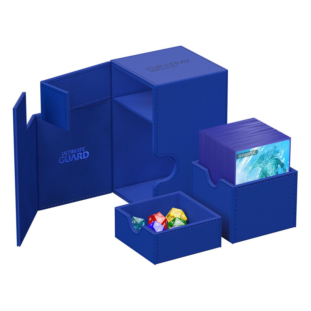Ultimate Guard Flip`n`Tray 100+ XenoSkin Monocolor Bleu