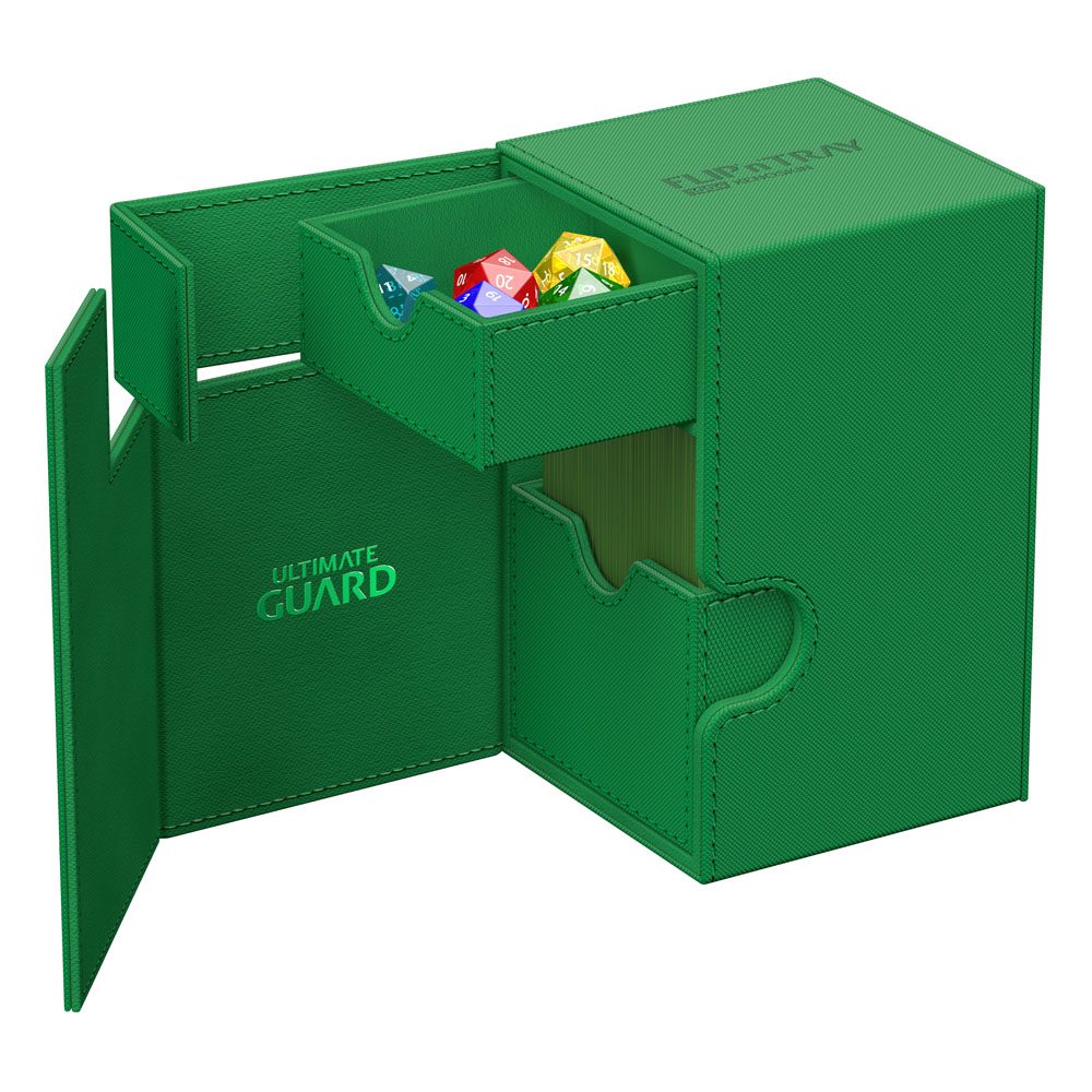Ultimate Guard Flip`n`Tray 100+ XenoSkin Monocolor Vert