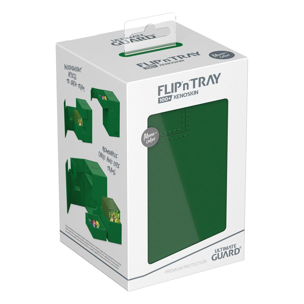 Ultimate Guard Flip`n`Tray 100+ XenoSkin Monocolor Vert