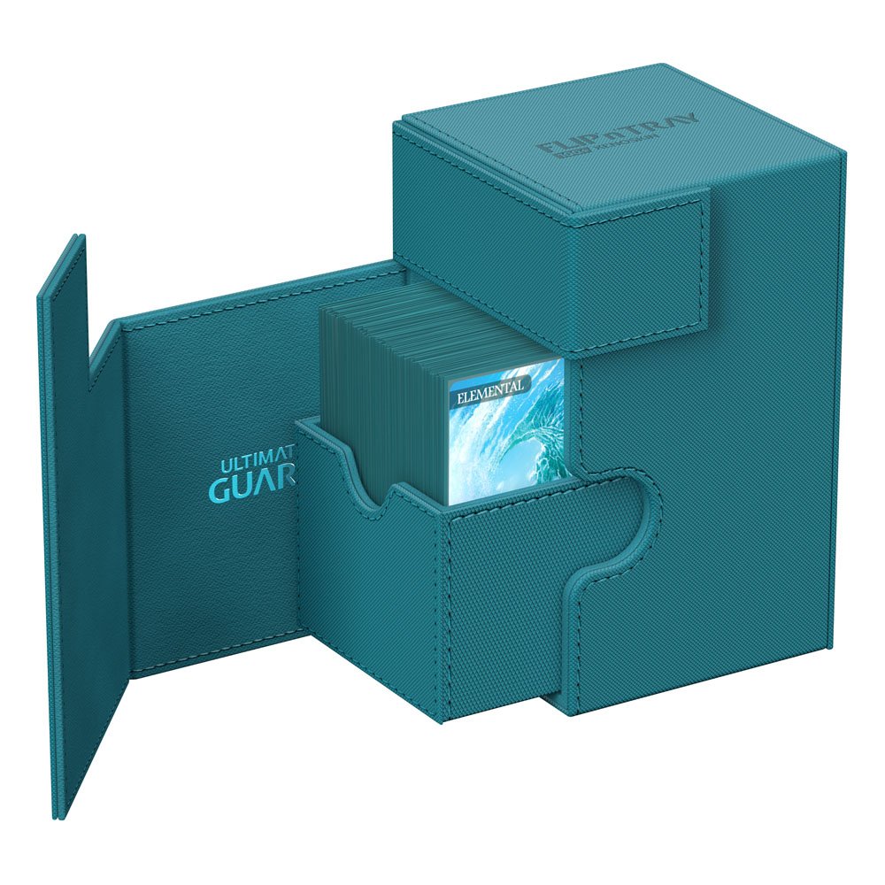 Ultimate Guard Flip`n`Tray 100+ XenoSkin Monocolor Bleu Pétrole