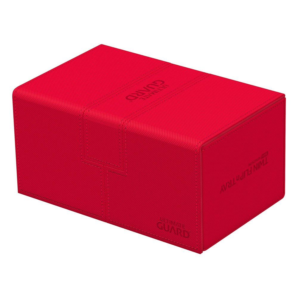 Ultimate Guard Twin Flip`n`Tray 160+ XenoSkin Monocolor Rouge