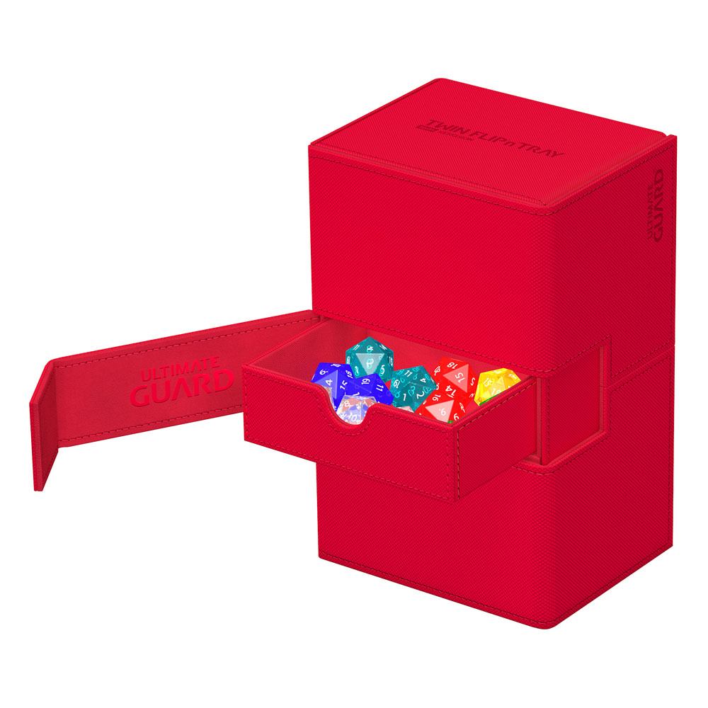 Ultimate Guard Twin Flip`n`Tray 160+ XenoSkin Monocolor Rouge