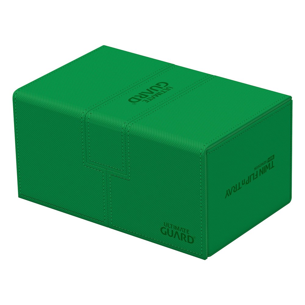 Ultimate Guard Twin Flip`n`Tray 160+ XenoSkin Monocolor Vert