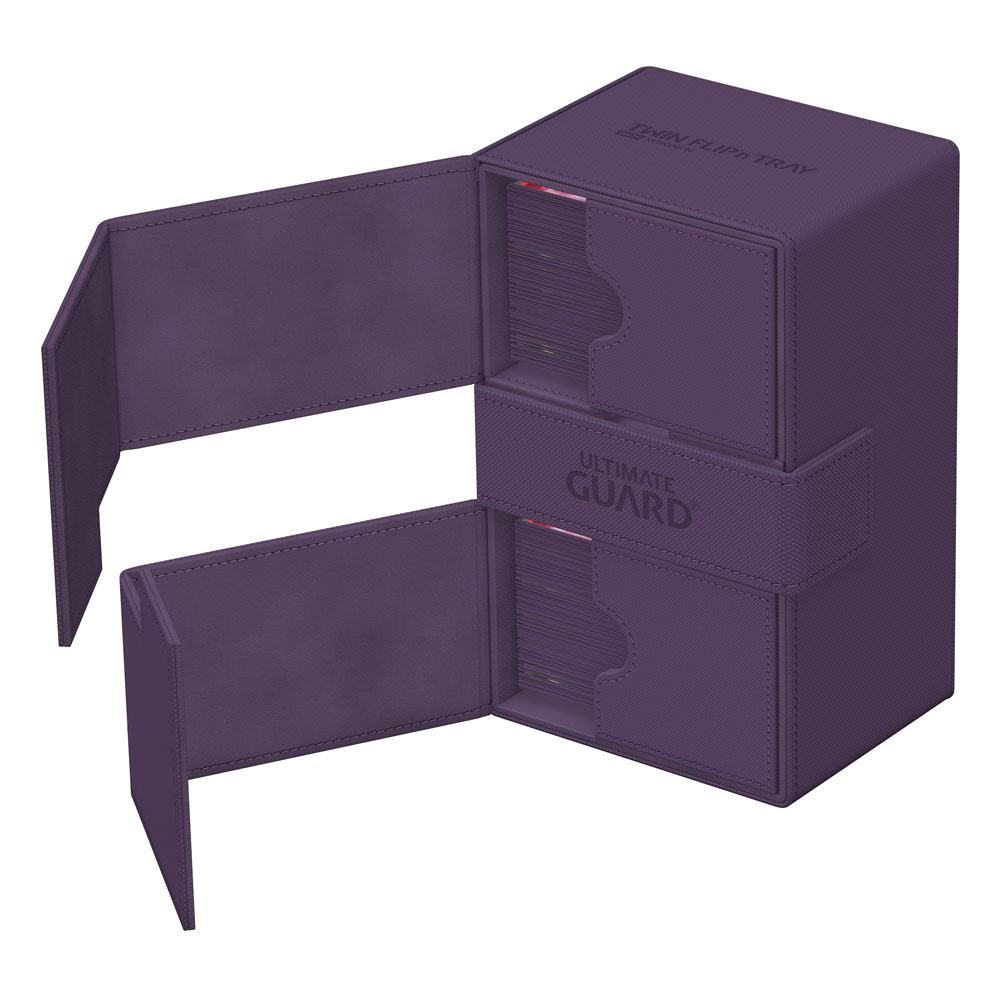 Ultimate Guard Twin Flip`n`Tray 160+ XenoSkin Monocolor Violet