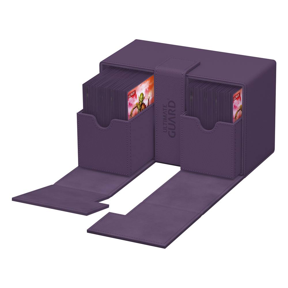 Ultimate Guard Twin Flip`n`Tray 160+ XenoSkin Monocolor Violet
