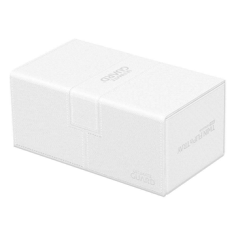 Ultimate Guard Twin Flip`n`Tray 200+ XenoSkin Monocolor Blanc