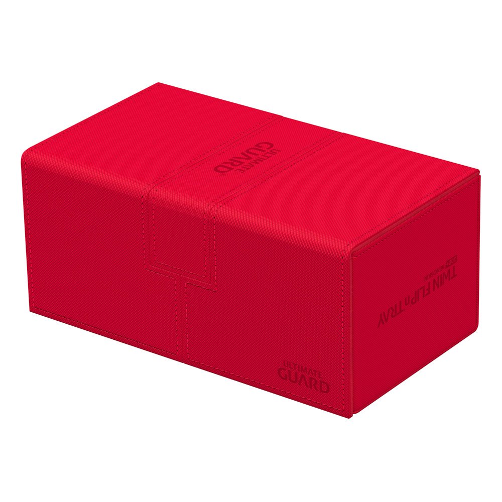 Ultimate Guard Twin Flip`n`Tray 200+ XenoSkin Monocolor Rouge