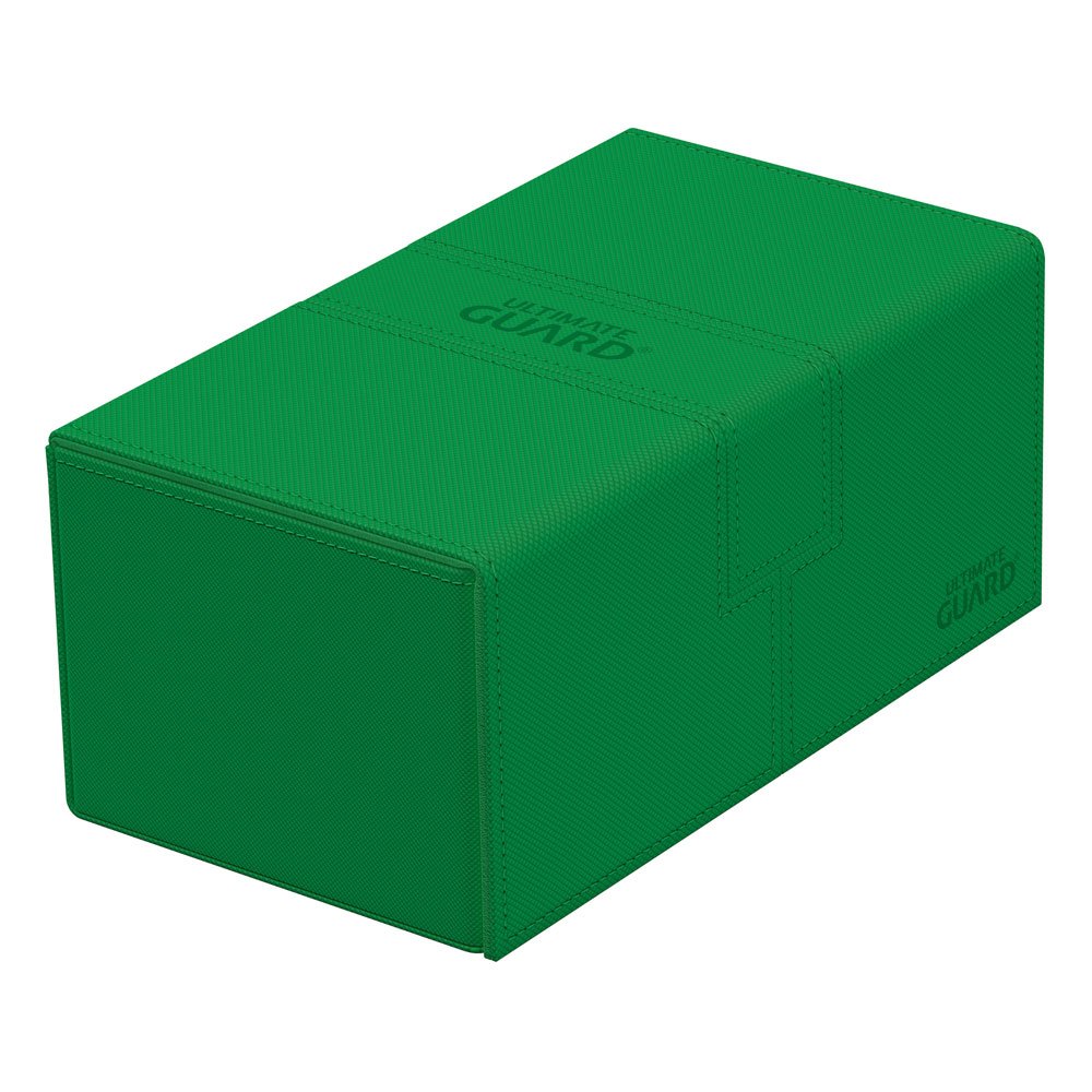 Ultimate Guard Twin Flip`n`Tray 200+ XenoSkin Monocolor Vert
