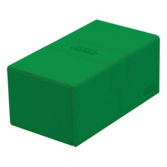 Ultimate Guard Twin Flip`n`Tray 200+ XenoSkin Monocolor Vert